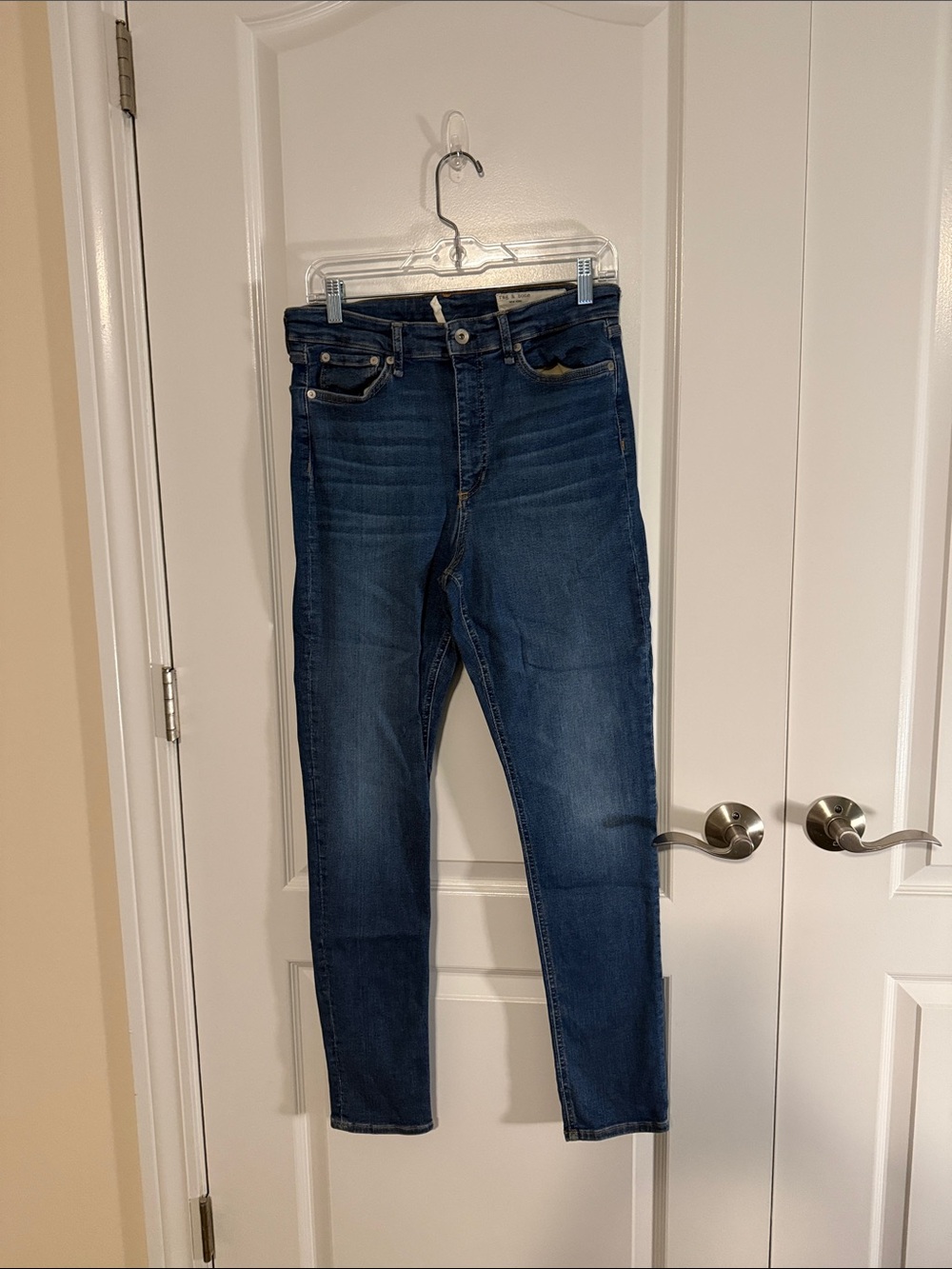 rag & bone Slim Dark Indigo Skinny Jeans